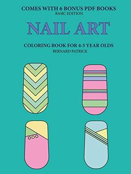 portada Coloring Book for 4-5 Year Olds (Nail Art) (en Inglés)