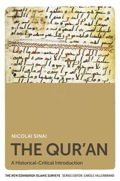 portada The Qur'an: A Historical-Critical Introduction (The new Edinburgh Islamic Surveys) (en Inglés)