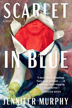 portada Scarlet in Blue: A Novel (in English)