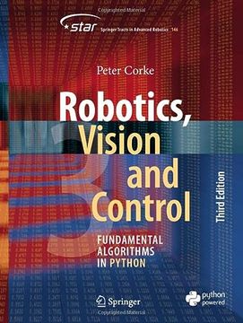 portada Robotics, Vision and Control: Fundamental Algorithms in Python (en Inglés)