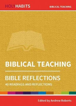 portada Holy Habits Bible Reflections: Biblical Teaching: 40 Readings and Reflections (en Inglés)