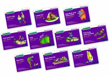 portada Read Write Inc. Phonics: Purple set 2 Storybooks Mixed Pack of 10 (en Inglés)