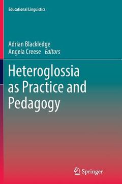 portada Heteroglossia as Practice and Pedagogy (en Inglés)