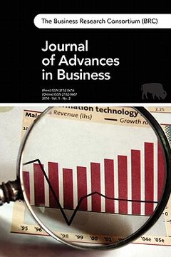 portada the brc journal of advances in business: vol. 1, no. 2 (in English)