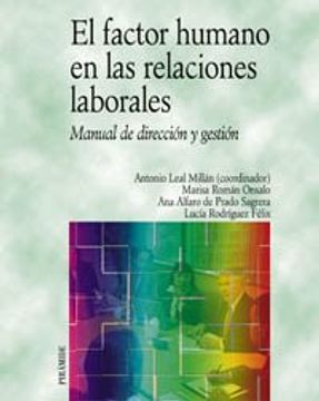 portada El Factor Humano en las Relaciones Laborales (in Spanish)