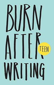 portada Burn After Writing Teen. New Edition 