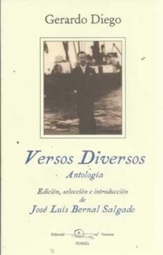 portada Versos Diversos. Antología. Edición, Selección e Introducción de José Luís Bernal Salgado