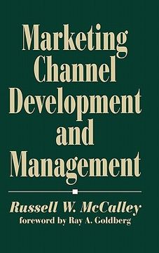 portada marketing channel development and management (en Inglés)