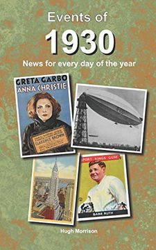 portada Events of 1930: News for Every day of the Year (in English)