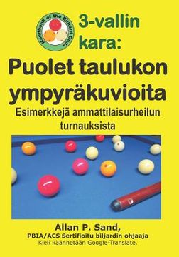 portada 3-vallin kara - Puolet taulukon ympyräkuvioita: Esimerkkejä ammattilaisurheilun turnauksista (en Finlandés)