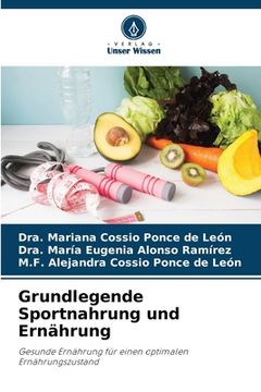 portada Grundlegende Sportnahrung und Ernährung (in German)