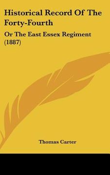 portada historical record of the forty-fourth: or the east essex regiment (1887)