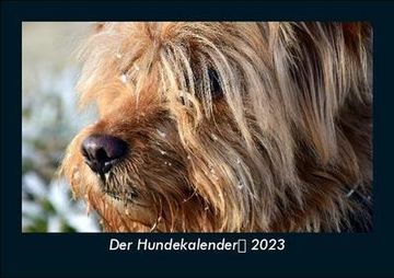 portada Der Hundekalender 2023 Fotokalender din a5: Monatskalender mit Bild-Motiven von Haustieren, Bauernhof, Wilden Tieren und Raubtieren (en Alemán)