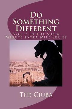 portada do something different (in English)