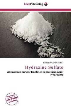 portada hydrazine sulfate (en Inglés)