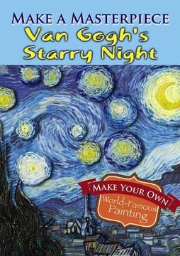 portada Make a Masterpiece -- van Gogh's Starry Night (Dover Little Activity Books) 
