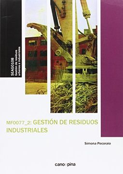 portada MF0077 Gestión de residuos industriales