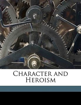 portada character and heroism (en Inglés)