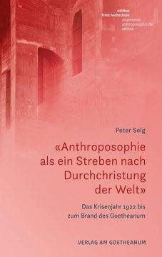 portada Anthroposophie als ein Streben Nach Durchchristung der Welt» (en Alemán)