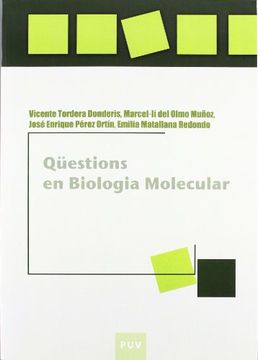 portada qüestions en biologia molecular (in Spanish)