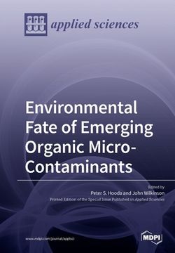 portada Environmental Fate of Emerging Organic Micro-Contaminants (en Inglés)
