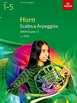 portada Scales and Arpeggios for Horn, Abrsm Grades 1-5, From 2023 (in English)