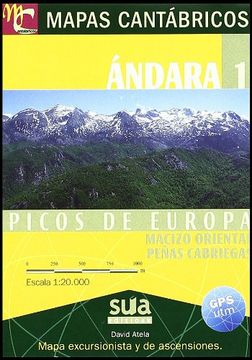 Mapas Cantábricos. Ándara 1: Picos de Europa - Macizo oriental