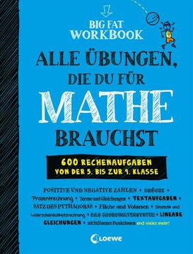 portada Big fat Workbook - Alle Übungen, die du für Mathe Brauchst (in German)