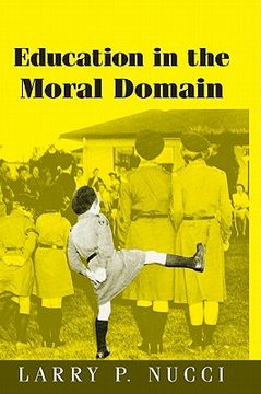 portada Education in the Moral Domain (en Inglés)