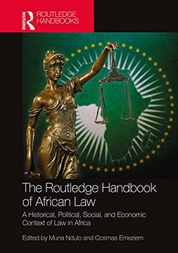 portada The Routledge Handbook of African Law: A Historical, Political, Social, and Economic Context of law in Africa (Routledge Handbooks) (en Inglés)
