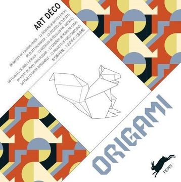 portada Art Deco: Origami Book 