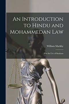 portada An Introduction to Hindu and Mohammedan Law: For the use of Students