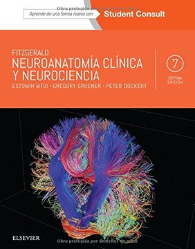 portada Fitzgerald. Neuroanatomía Clínica y Neurociencia + Studentconsult - 7ª Edición (in Spanish)