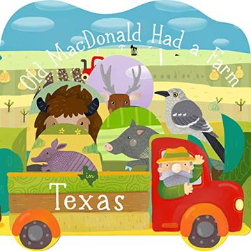 portada Old Macdonald had a Farm in Texas (Old Macdonald had a Farm Regional Board Books) (en Inglés)