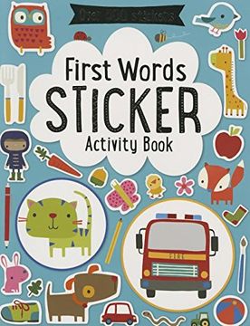 portada First Words Sticker Book (en Inglés)