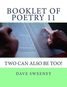 portada Booklet of Poetry 11: More Poems From Dave (en Inglés)