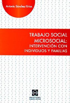 portada trabajo social microsocial: intervencion conindividuos y familias