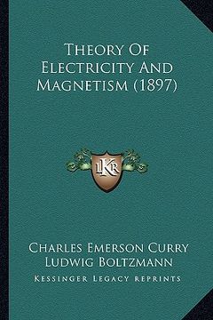 portada theory of electricity and magnetism (1897) (en Inglés)