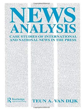 portada News Analysis: Case Studies of International and National News in the Press (Routledge Communication Series) (in English)