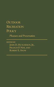 portada Outdoor Recreation Policy: Pleasure and Preservation (en Inglés)