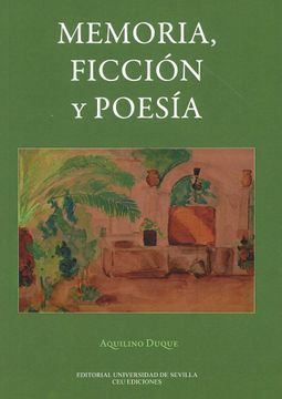 portada Memoria, Ficción y Poesía (in Spanish)
