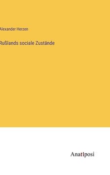 portada Rußlands sociale Zustände (in German)