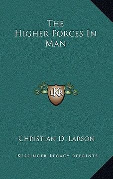 portada the higher forces in man (en Inglés)