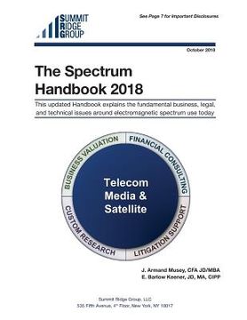 portada The Spectrum Handbook 2018 (en Inglés)