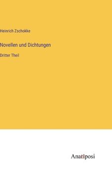 portada Novellen und Dichtungen: Dritter Theil (in German)