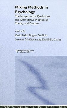 portada mixing methods in psychology: the integration of qualitative and quantitative methods in theory and practice
