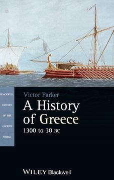 portada A History Of Greece: 1300 To 30 Bc (en Inglés)