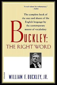 portada buckley: the right word (en Inglés)