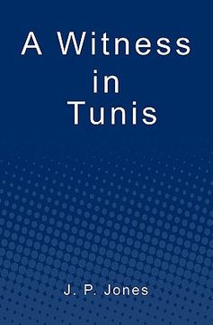 portada a witness in tunis (en Inglés)