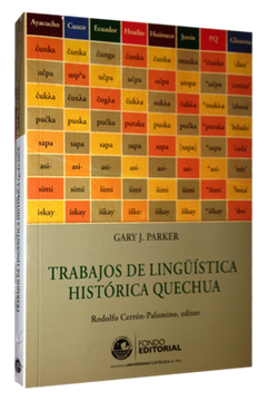 portada Trabajos de Lingüística Histórica Quechua